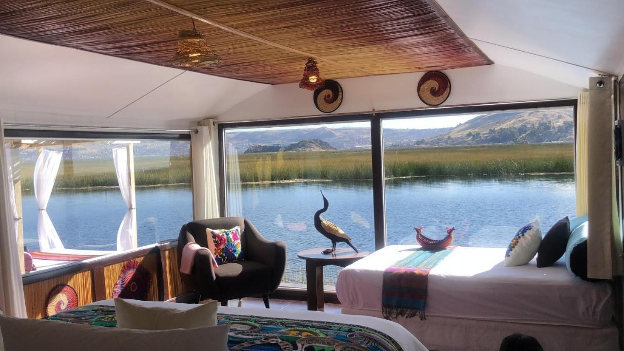 Uros Lodge Peru Пуно Экстерьер фото