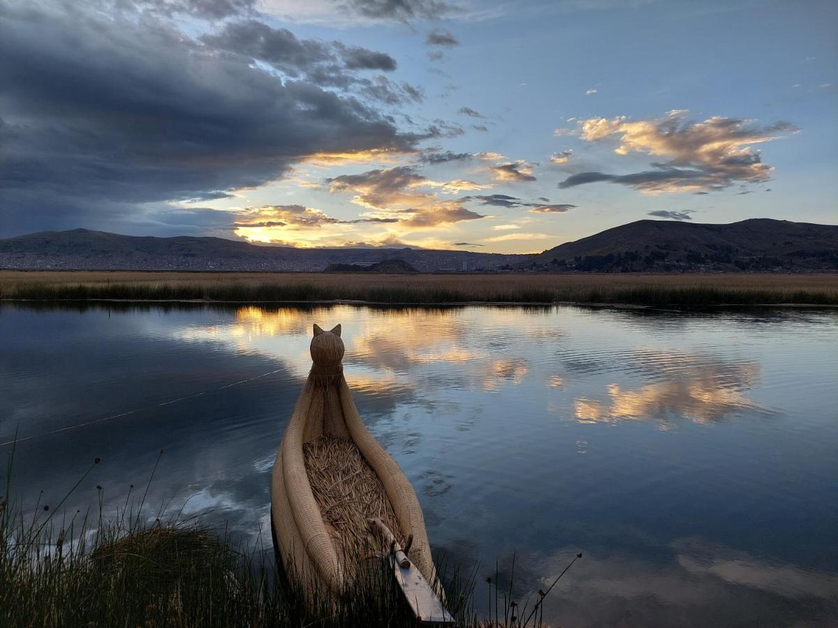 Uros Lodge Peru Пуно Экстерьер фото