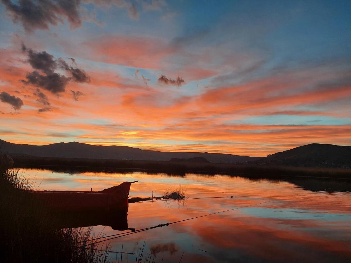Uros Lodge Peru Пуно Экстерьер фото