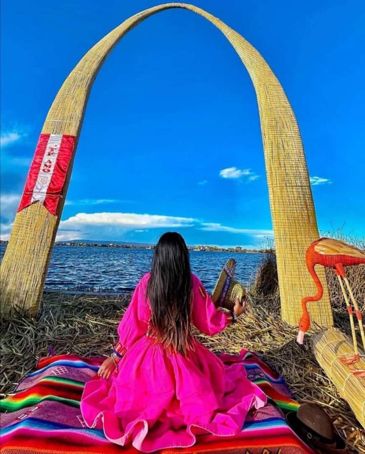 Uros Lodge Peru Пуно Экстерьер фото