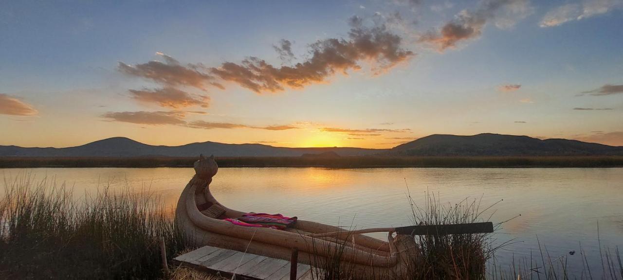 Uros Lodge Peru Пуно Экстерьер фото