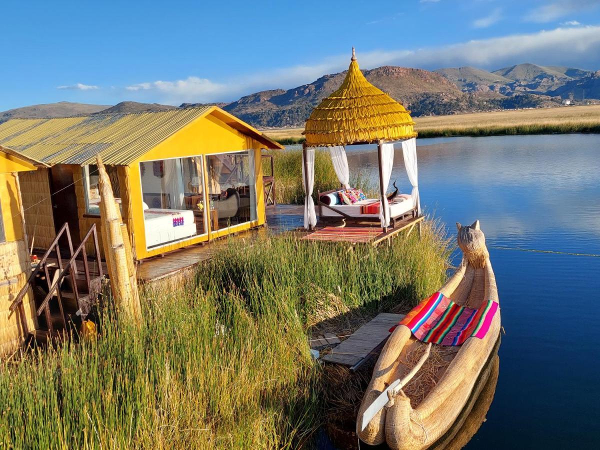 Uros Lodge Peru Пуно Экстерьер фото