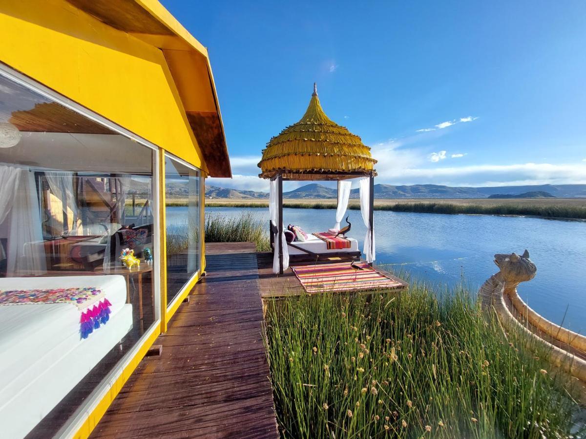Uros Lodge Peru Пуно Экстерьер фото