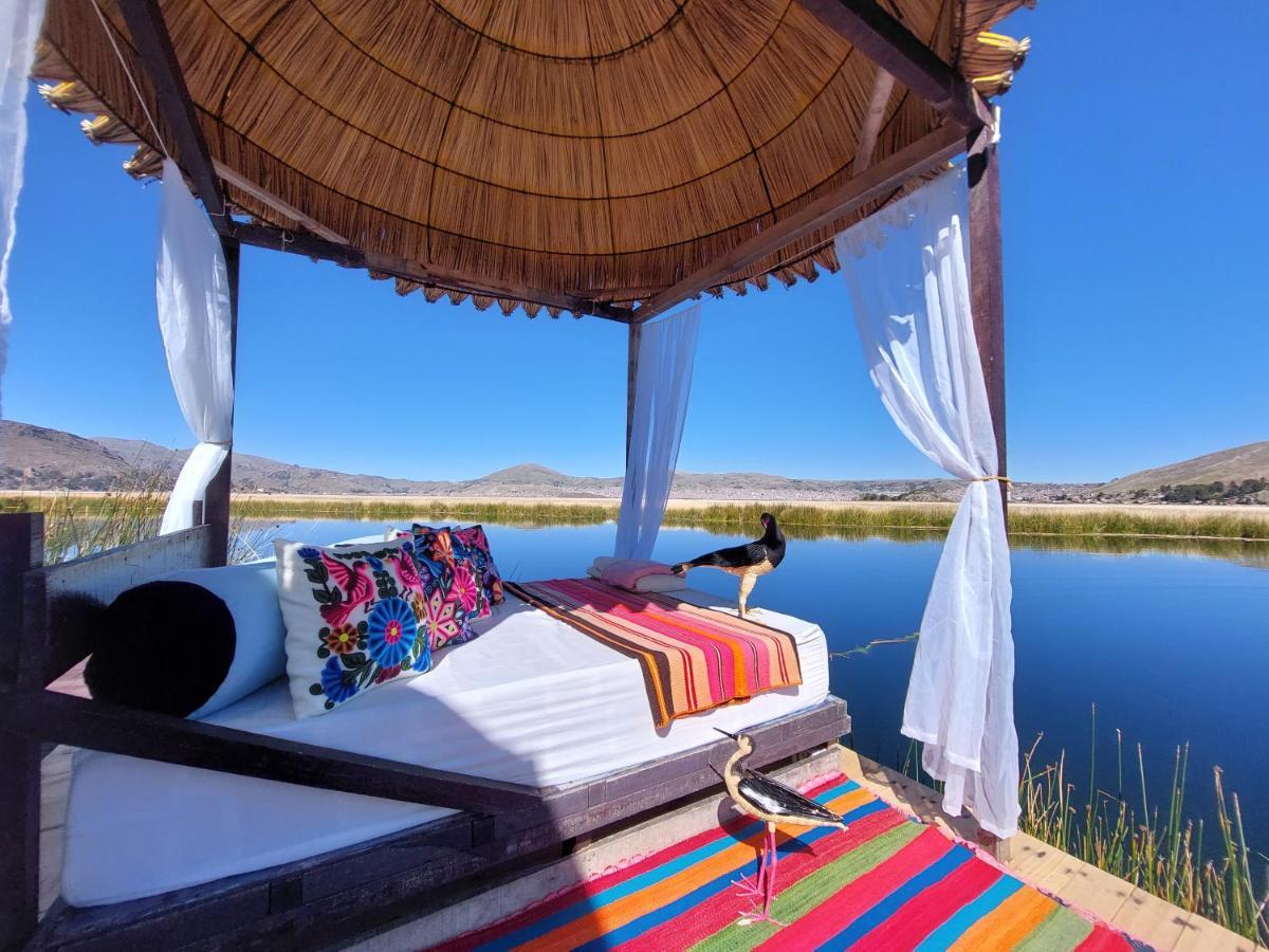 Uros Lodge Peru Пуно Экстерьер фото