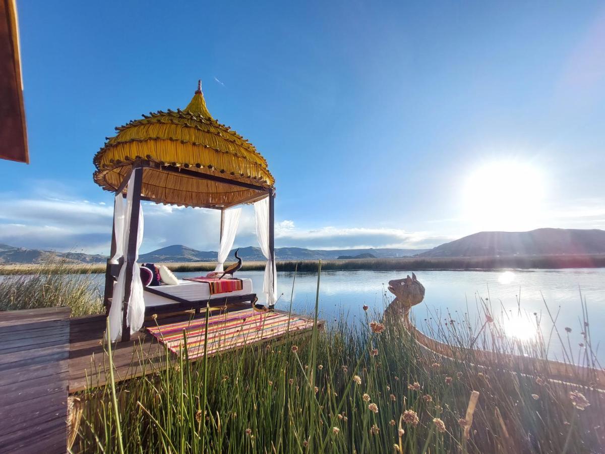Uros Lodge Peru Пуно Экстерьер фото