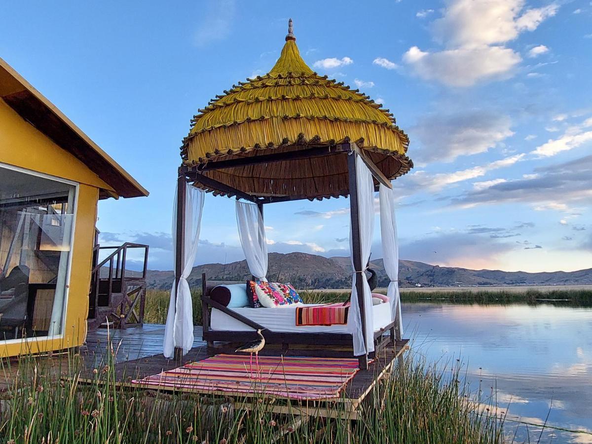 Uros Lodge Peru Пуно Экстерьер фото