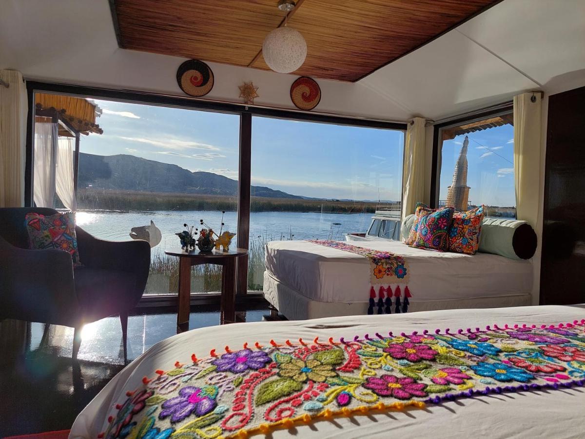 Uros Lodge Peru Пуно Экстерьер фото