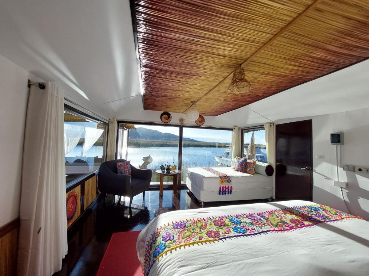 Uros Lodge Peru Пуно Экстерьер фото