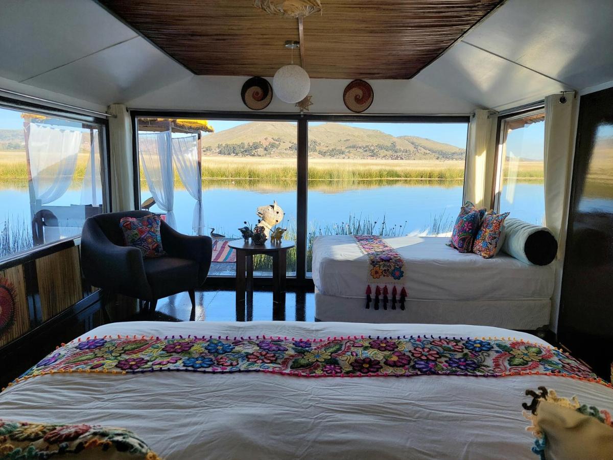 Uros Lodge Peru Пуно Экстерьер фото