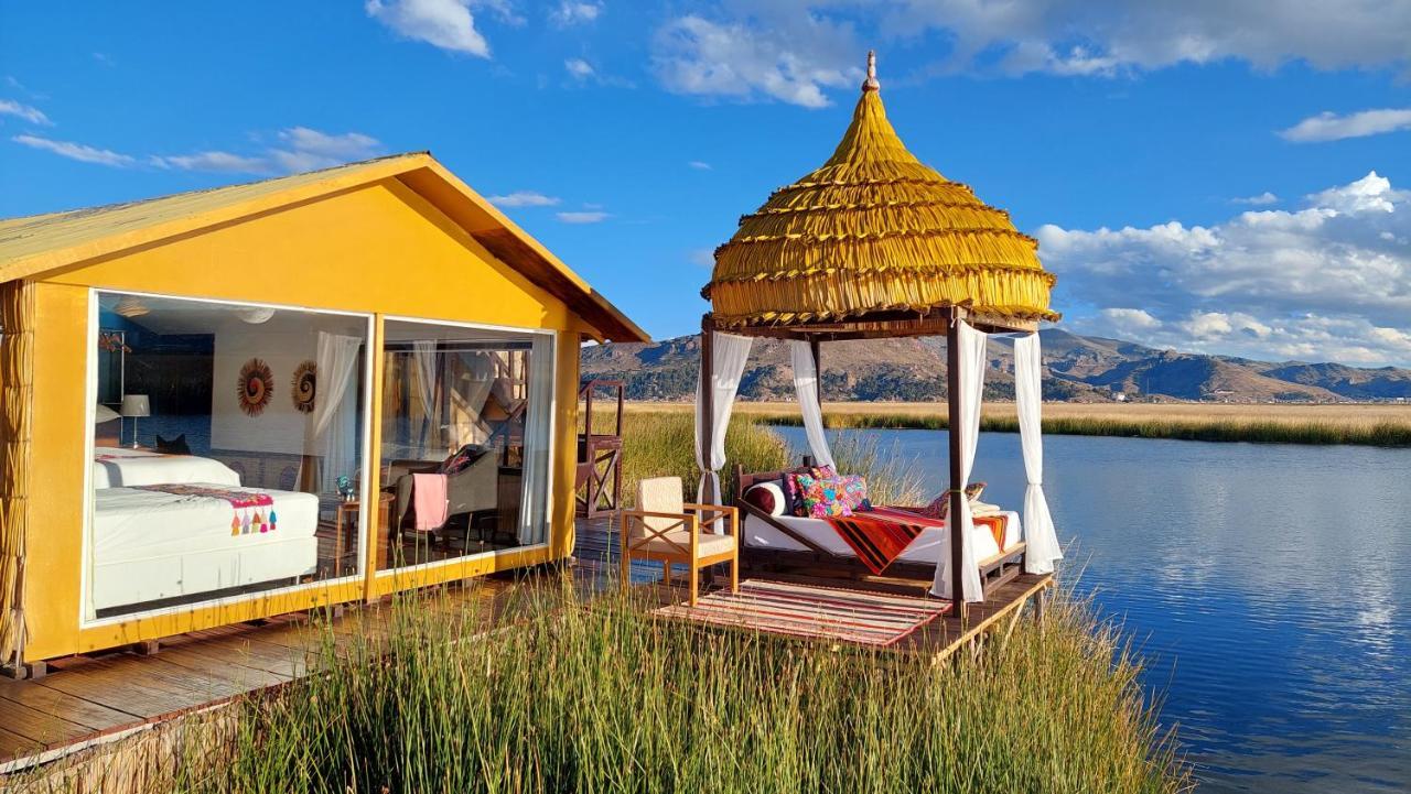 Uros Lodge Peru Пуно Экстерьер фото