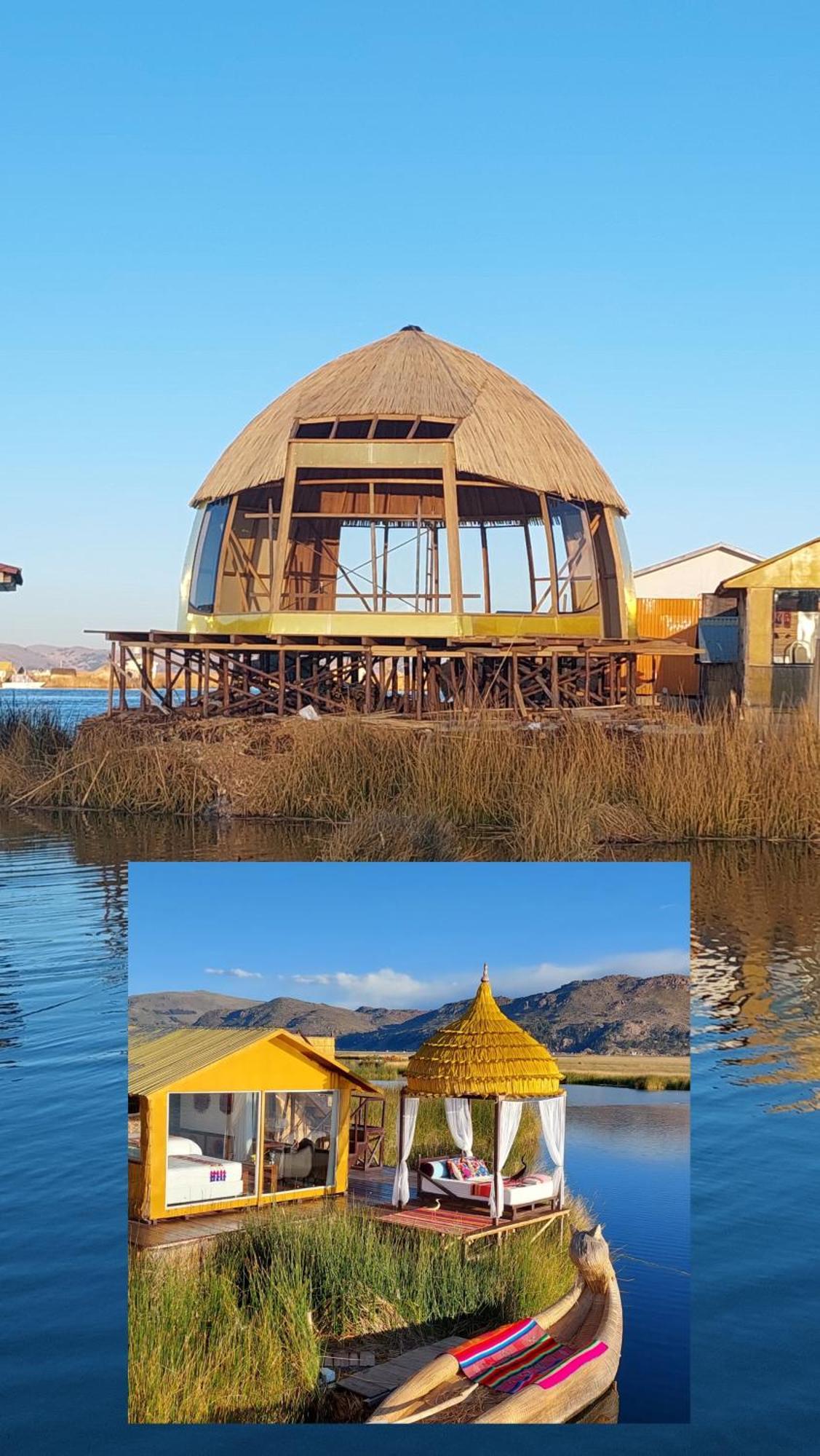 Uros Lodge Peru Пуно Экстерьер фото
