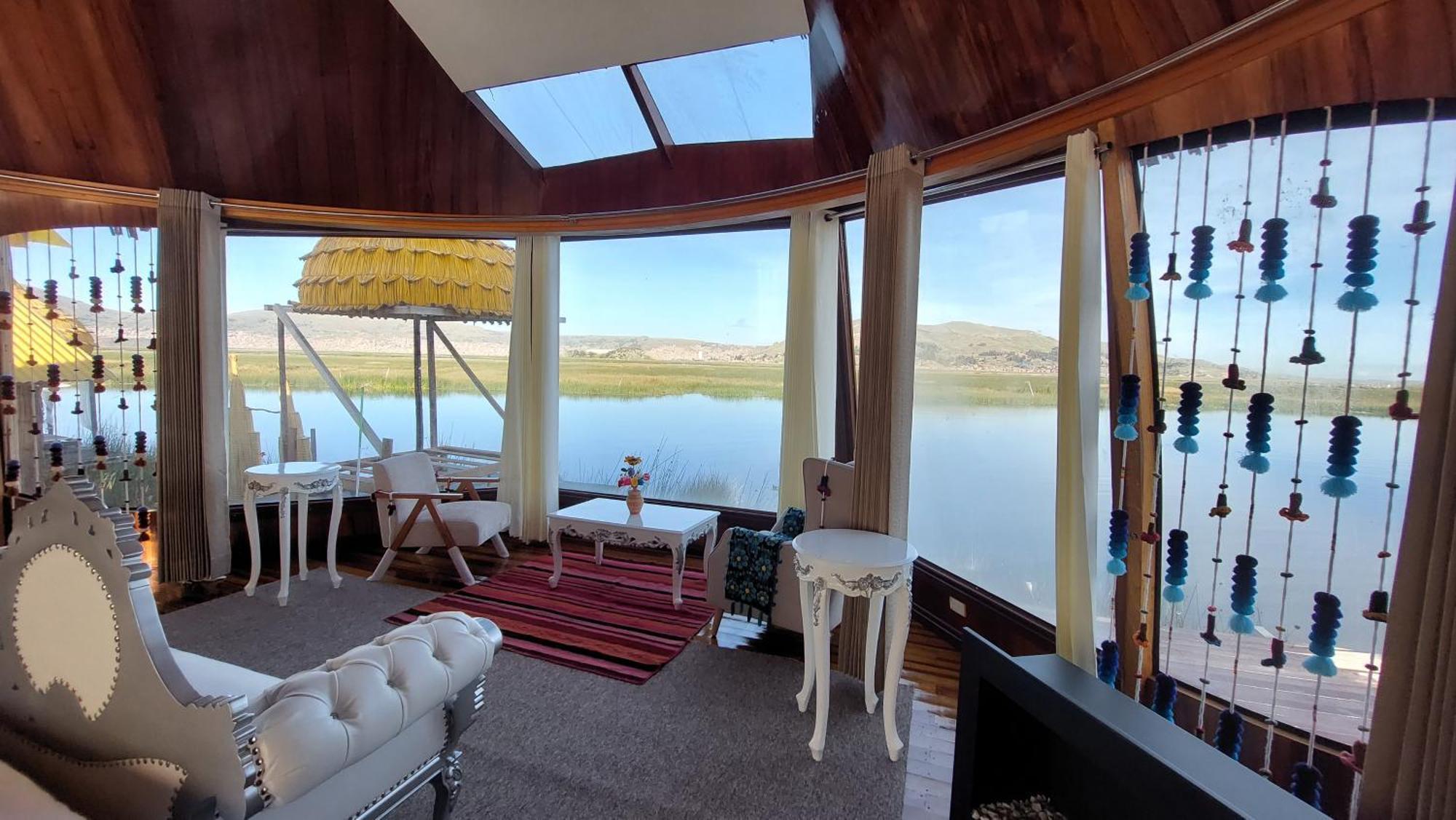 Uros Lodge Peru Пуно Экстерьер фото