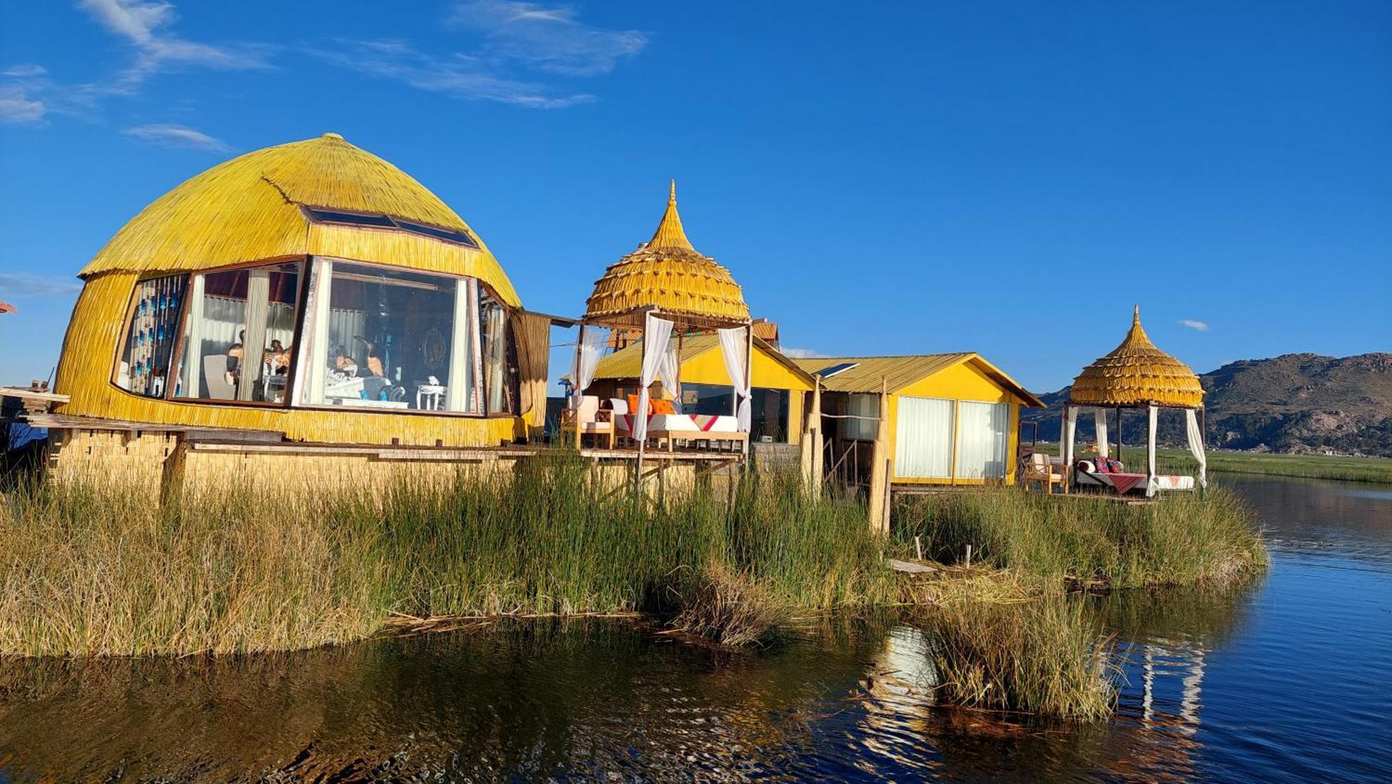 Uros Lodge Peru Пуно Экстерьер фото
