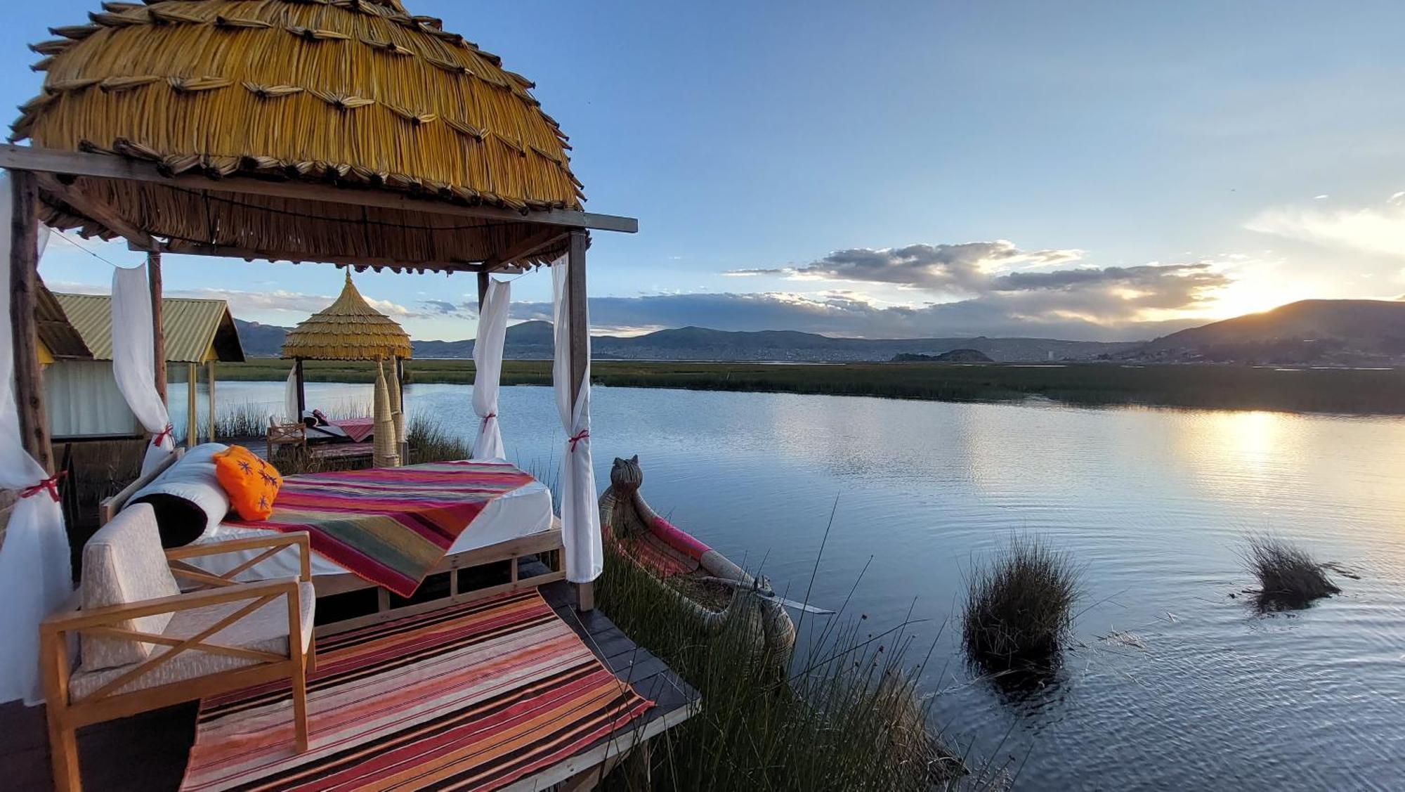 Uros Lodge Peru Пуно Экстерьер фото