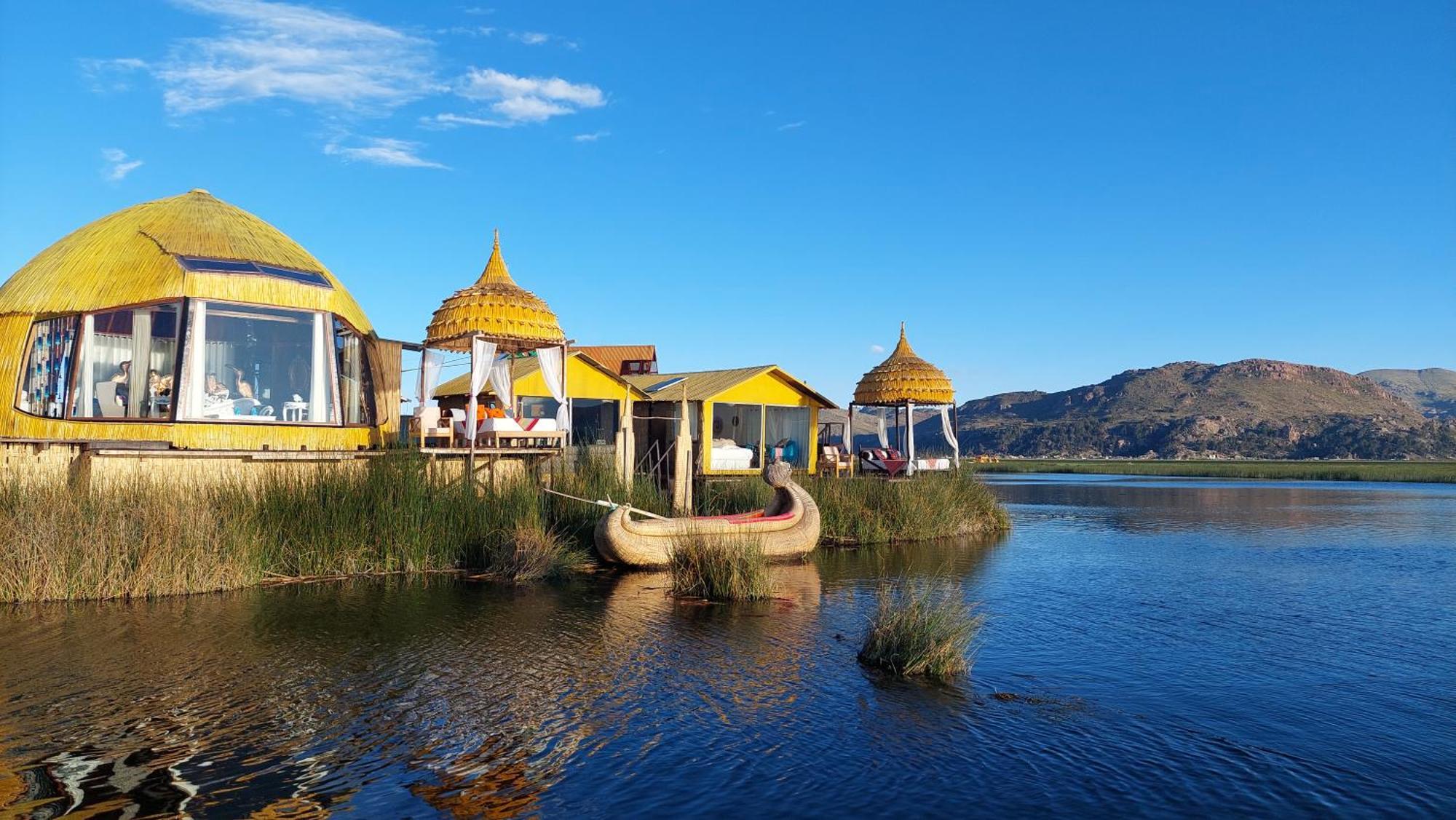 Uros Lodge Peru Пуно Экстерьер фото