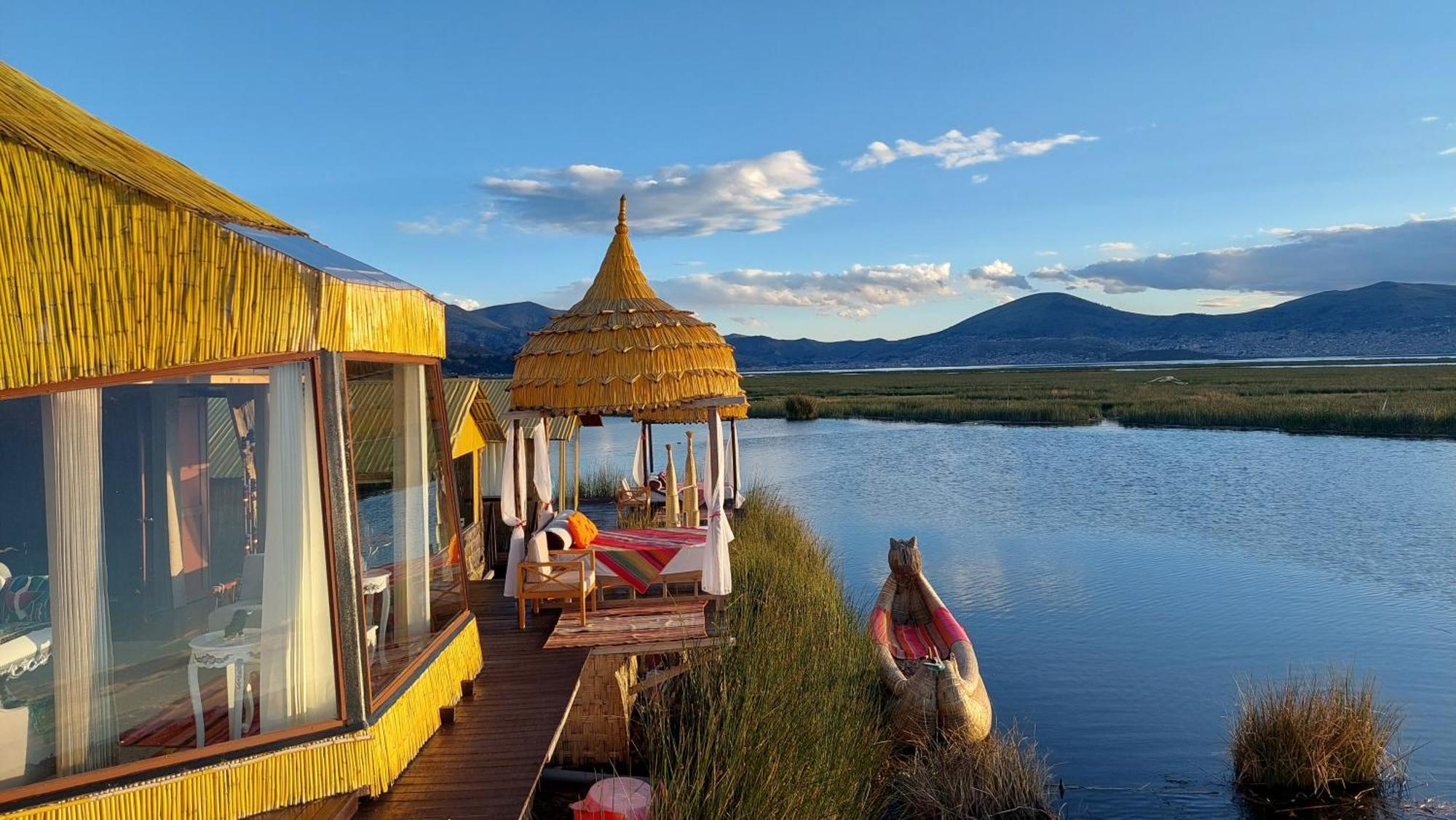 Uros Lodge Peru Пуно Экстерьер фото