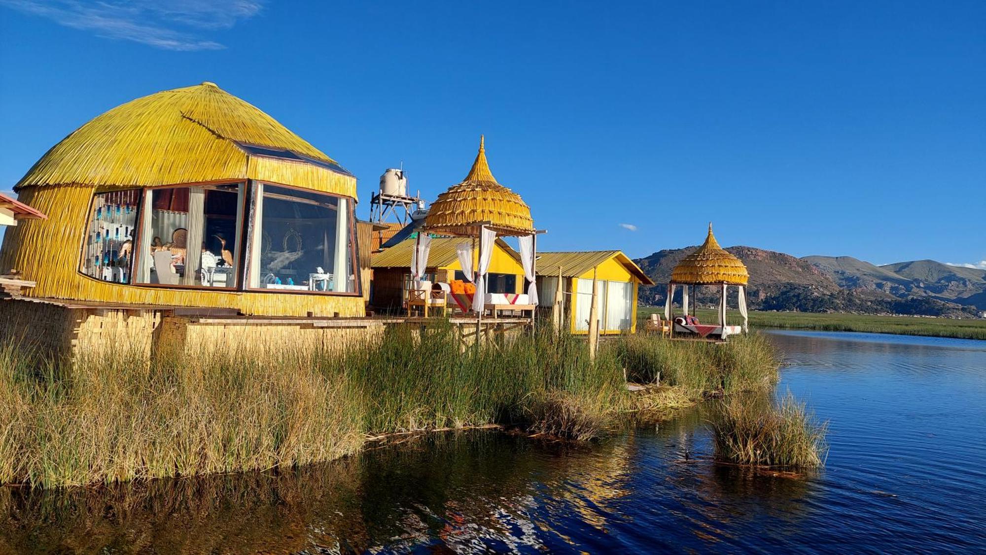 Uros Lodge Peru Пуно Экстерьер фото