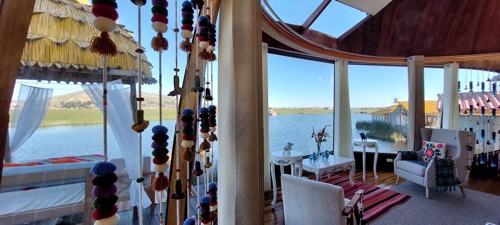 Uros Lodge Peru Пуно Экстерьер фото