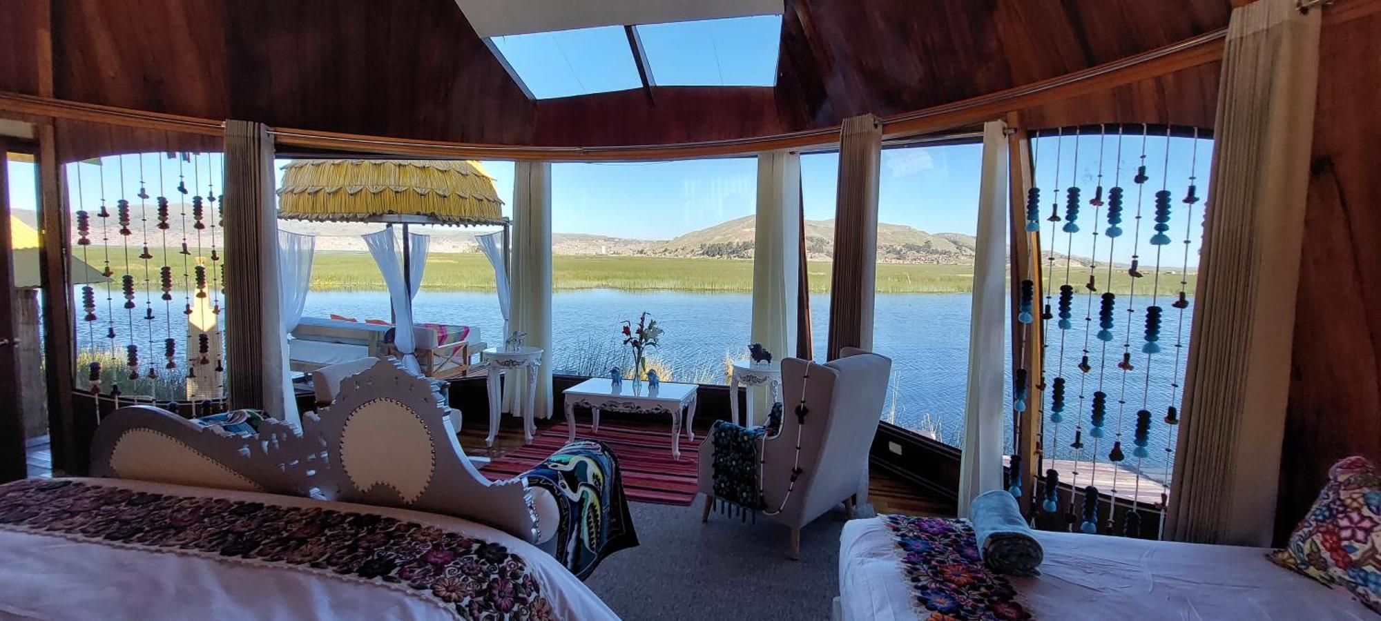 Uros Lodge Peru Пуно Экстерьер фото