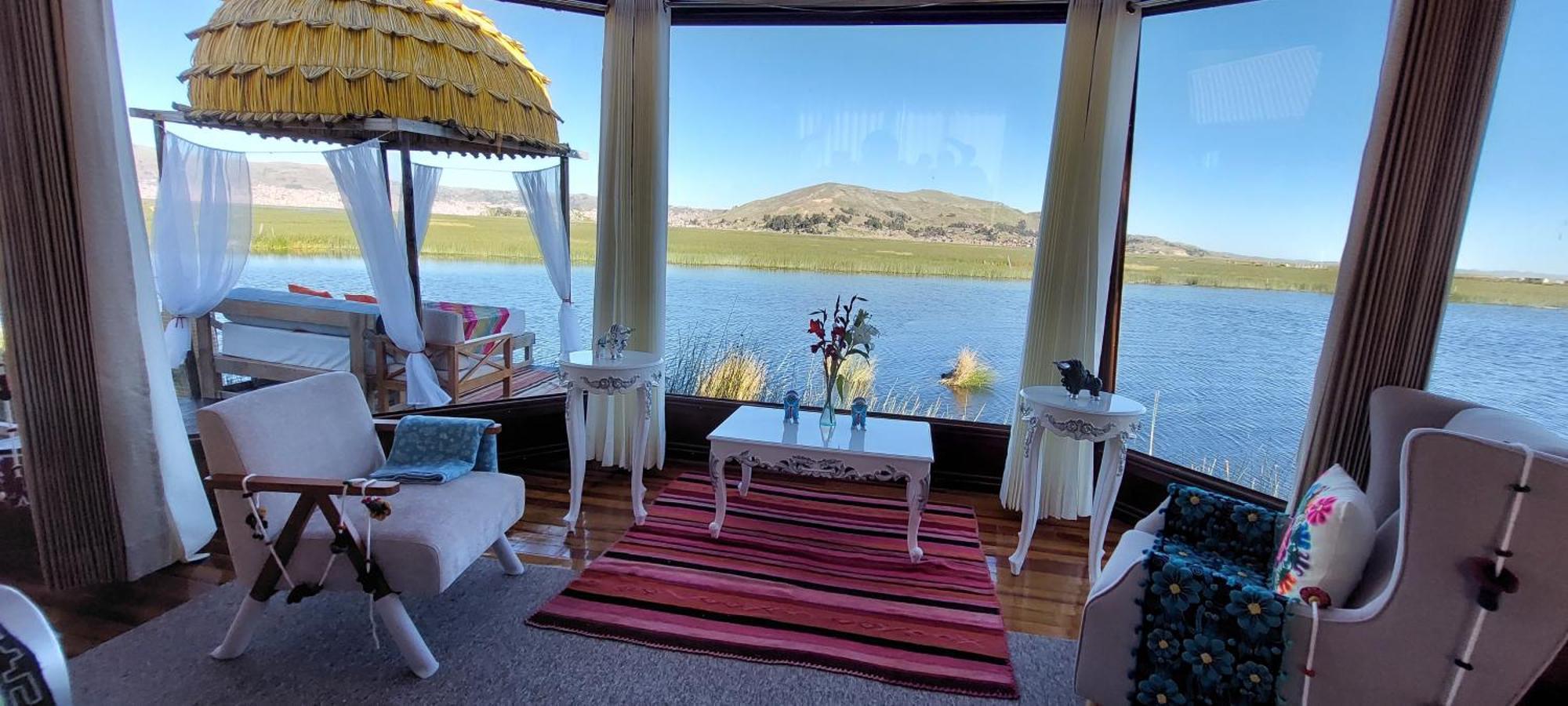 Uros Lodge Peru Пуно Экстерьер фото