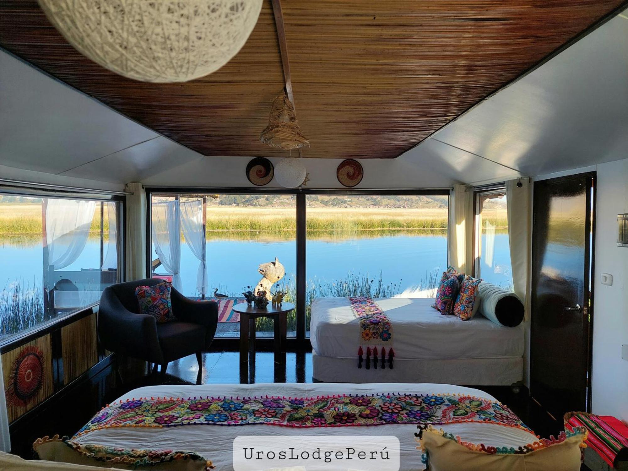 Uros Lodge Peru Пуно Экстерьер фото