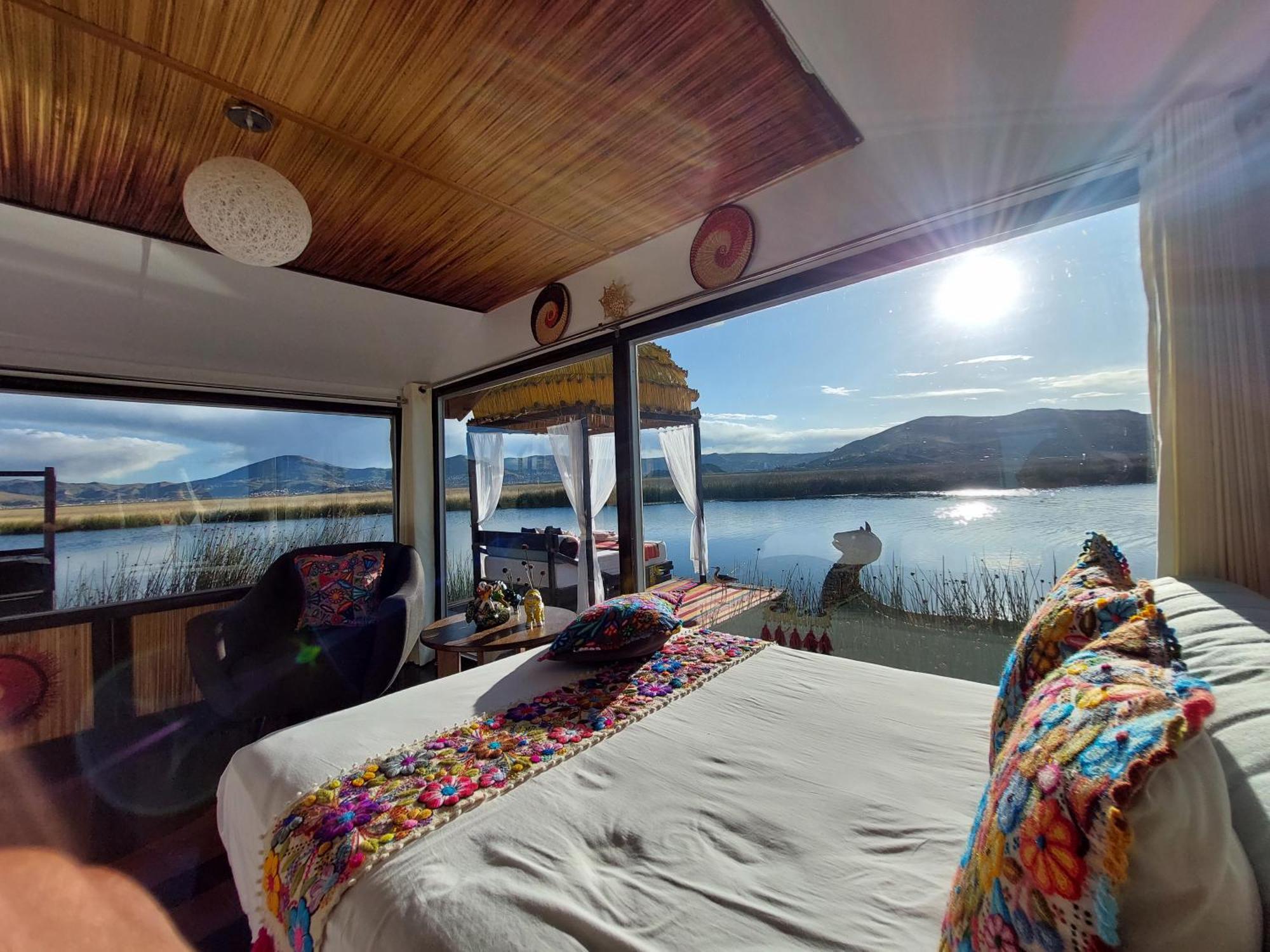 Uros Lodge Peru Пуно Экстерьер фото