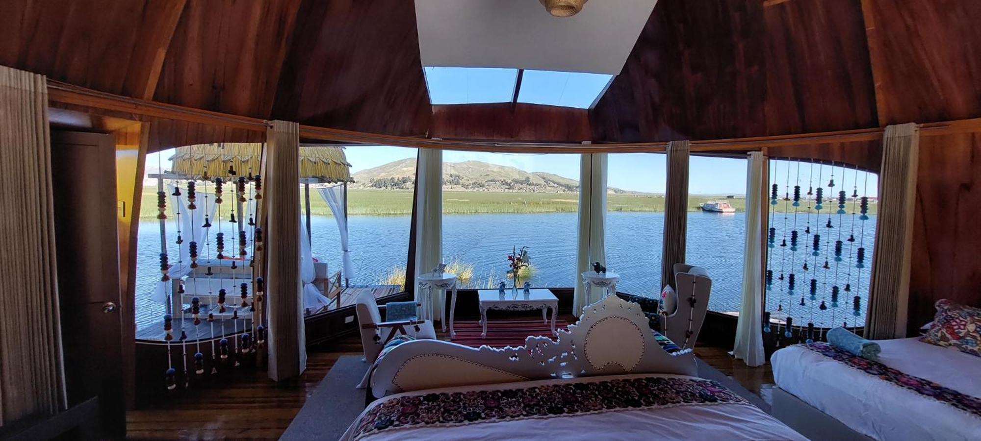 Uros Lodge Peru Пуно Экстерьер фото