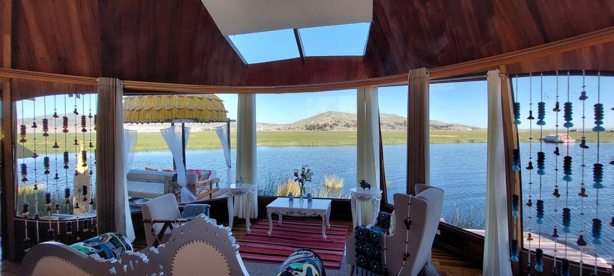 Uros Lodge Peru Пуно Экстерьер фото